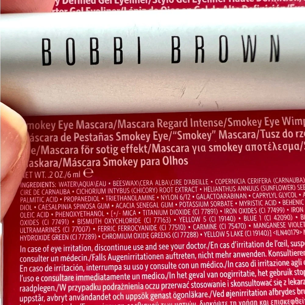 Bobbi Brown Smokey Eye Mascara Intense in Black FULL size 6ml